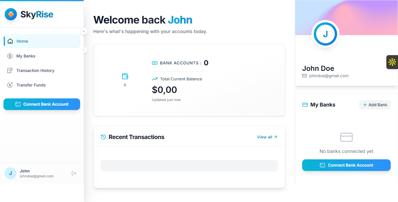 SkyRise Banking Platform